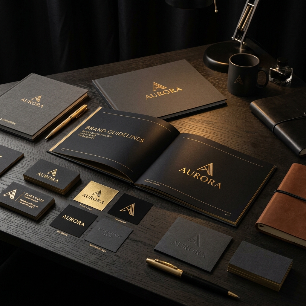 Luxe Retail Brand Identity